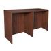 Latitude Run® Legacy Stand Up Side to Side Desk/Desk Wood in Brown | 42 H x 72 W x 23 D in | Wayfair LDER1077 41506941