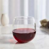 Libbey Stemless Red Wine Glasses, 17 oz. Glass | 3.88 H x 3.88 W in | Wayfair 654963