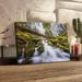 Loon Peak® 'Proxy Falls Oregon 3' by Cody York Photographic Print on Wrapped Canvas Metal in Brown/Green/White | 32 H x 48 W x 2 D in | Wayfair