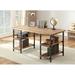 Williston Forge Rahil Solid Wood Desk Wood in Brown | 30 H x 60 W x 28 D in | Wayfair 86B5D77B0BEA402798A351F55EF8B043