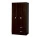 Latitude Run® Delvecchio Armoire Wood in Brown | 72 H x 36 W x 22 D in | Wayfair LRUN5541 39484462