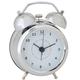 Red Barrel Studio® Wake Up Alarm Clock Metal in Gray | 4.8 H x 3.42 W x 2.28 D in | Wayfair LTDR6173 40850716