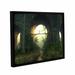 Latitude Run® 'Bridge Under The Bridge' Framed Photographic Print on Wrapped Canvas in Gray/Green | 18 H x 24 W x 2 D in | Wayfair