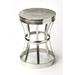 Latitude Run® Wehrle Industrial Chic End Table Metal in Gray/White | 22 H x 16 W x 16 D in | Wayfair LTTN4985 45412030