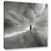 Latitude Run® The Sky is Limitless Photographic Print on Wrapped Canvas in Black/Gray | 18 H x 18 W x 2 D in | Wayfair LTRN5722 30802885