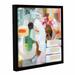 Latitude Run® Changed My Mind 3 Framed Painting Print Canvas in Brown/Green | 18 H x 18 W x 2 D in | Wayfair LTRN7392 30808439