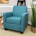 Armchair - Red Barrel Studio® 31" W Armchair Polyester/Fabric in Blue | 36 H x 31 W x 32 D in | Wayfair 10AD19ADA8C148DF8B6B52CAC5C90786