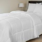 Lavish Home Down Alternative Comforter Microfiber in White | 86 H x 86 W x 2 D in | Wayfair 64-10-FQ