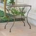 Lark Manor™ Arvind Metal Buffet & Console Outdoor Table Metal in Brown | 28 H x 28.5 W x 15 D in | Wayfair B95BEBBC0C7F4076B322A7B3C225D9DE