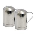 NU Steel Salt & Pepper Shaker Set Stainless Steel/Metal in Gray | 3 H x 1.5 W in | Wayfair TG-SMW-505