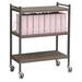 Omnimed Big Beam Standard 8 Cap File Cart Vertical Rack Metal in Brown | 43.75 H x 34.5 W x 17 D in | Wayfair 261207-WG