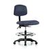 Perch Chairs & Stools Low-Back Drafting Chair Upholstered in Black | 32 H x 24 W x 24 D in | Wayfair LBLN2-BIMF-FR