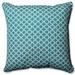 Pillow Perfect Hockley Outdoor/Indoor Throw Pillow Polyester/Polyfill blend in Green/Blue | 25 H x 25 W x 5 D in | Wayfair 598864