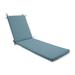 Ivy Bronx Indoor/Outdoor Chaise Lounge Cushion Polyester in Gray/Green/Blue | 3 H x 23 W x 50 D in | Wayfair 11F7361CD39E44859D7247F6D6466164