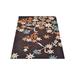 Brown 96 x 0.75 in Area Rug - Alcott Hill® Cohocton Floral Handmade Tufted Area Rug Wool, Cotton | 96 W x 0.75 D in | Wayfair