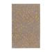 Brown 60 x 0.63 in Area Rug - Langley Street® Elsberry Floral Handmade Tufted Wool Taupe Area Rug Wool | 60 W x 0.63 D in | Wayfair