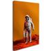 Trademark Fine Art 'Spaceman' by Jason Shaffer Photographic Print on Wrapped Canvas in White | 47 H x 30 W x 2 D in | Wayfair JS0117-C3047GG