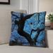 Red Barrel Studio® Olney Rustic Japanese Maple Tree Throw Pillow Polyester/Polyfill blend | 14 H x 14 W x 3 D in | Wayfair RDBT6421 42743284