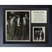 Red Barrel Studio® 'The Rat Pack Trio' - Picture Frame Memorabilia Print on Paper in Black/White | 12.5 H x 15.5 W x 1 D in | Wayfair