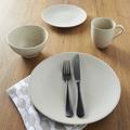 Red Vanilla Oatmeal 16 Piece Dinnerware Set, Service for 4 Ceramic/Earthenware/Stoneware in Brown/White | Wayfair HN760-016