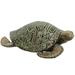 Selectives Sea Way Tortoise Figurine Porcelain/Ceramic in Gray/Green | 7 H x 16 W x 16 D in | Wayfair 35-179