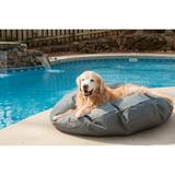 Snoozer Pet Products Snoozer Dog Pillow/Classic w/ Waterproof Covering​ Polyester in Gray | 4 H x 48 W x 48 D in | Wayfair 76025