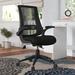 Symple Stuff Johns Mesh Task Chair Upholstered/Mesh in Black | 41 H x 27 W x 27 D in | Wayfair 25CB8DE168E34D669A9F58BDDB4181BF