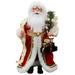 The Holiday Aisle® Name List Santa Figurine | 16.5 H x 9 W x 5.5 D in | Wayfair THLY3953 45194105