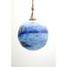 The Holiday Aisle® Welcome Home Ball Ornament Glass in Blue/Indigo | 5.5 H x 5.5 W x 5.5 D in | Wayfair THLY1577 44151607