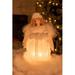 The Holiday Aisle® Angel Treetopper Fabric in White | 9 H x 6.25 W x 4.5 D in | Wayfair THDA3113 42233701