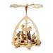 The Holiday Aisle® Richard Glaesser Nativity Pyramid Wood in Brown | 15.75 H x 12 W x 13 D in | Wayfair THLA5857 40242719