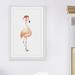 The Holiday Aisle® 'Le Beau Flammand' Framed Watercolor Painting Print Paper in Orange/White | 30 H x 20 W x 1.5 D in | Wayfair THDA1251 41399324