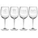 The Holiday Aisle® Holiday Hang Ups 19 oz. Red Wine Glass Glass | 9 H x 3 W in | Wayfair THDA6100 43080805