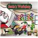 The Holiday Aisle® Santa's Workshop 2 Piece Door Mural Polyester in White | 84 H x 96 W x 1 D in | Wayfair 807BCDF40B134D31A079CF9D58BA19BD