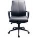 Tempur-Pedic Genuine Leather Conference Chair Upholstered in Black/Gray | 40 H x 27 W x 29 D in | Wayfair TP350