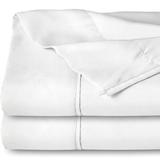 Bare Home Flat Sheet Microfiber/Polyester in White | 96 H x 81 W in | Wayfair 643665960533