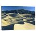 East Urban Home 'Sangre De Cristo Mountains at Great Sand Dunes National Monument' Photographic Print on Canvas | 24 H x 32 W x 1.5 D in | Wayfair