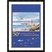 Global Gallery '50th Anniversary of the China Clipper' Framed Vintage Advertisement Paper in White | 36 H x 26 W x 1.5 D in | Wayfair