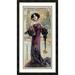 Global Gallery 'Champagne Roederer' by Gaspar Camps Framed Vintage Advertisement Paper in White | 36 H x 19.674 W x 1.5 D in | Wayfair