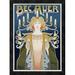 Global Gallery 'Bec Auer' by Privat Livemont Framed Vintage Advertisement Canvas in Blue/Green | 24 H x 17.73 W x 1.5 D in | Wayfair