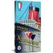 Global Gallery 'Aperitif Normandie' Vintage Advertisement on Wrapped Canvas in Blue/Gray/Red | 30 H x 15 W x 1.5 D in | Wayfair GCS-376184-30-142