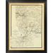 Global Gallery Civil War Map Showing the Operations of the Armies against Richmond & Petersburg, 1865 Framed Graphic Art on Canvas | Wayfair