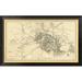 Global Gallery Civil War Map Illustrating the Siege of Atlanta, Georgia, 1864 by Orlando M. Poe Framed Graphic Art on Canvas | Wayfair