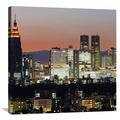 Global Gallery City Skyline, Shinjuku District, Tokyo, Japan (Center) Photographic Print on Wrapped Canvas in Black/Brown | Wayfair