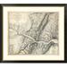 Global Gallery Civil War Map of the Country Adjacent to Harper's Ferry, Virginia, 1863 by John E. Weyss Framed Graphic Art Paper in Gray | Wayfair