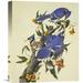 Global Gallery 'Blue Jay' by John James Audubon Painting Print on Wrapped Canvas Metal | 40 H x 33.2 W x 1.5 D in | Wayfair GCS-198093-40-142