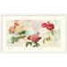 Global Gallery 'Redoute's Roses 2.0' Framed Graphic Art Print Paper in Green/Red | 26 H x 44 W x 1.5 D in | Wayfair DPF-465854-1836-225
