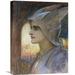 Global Gallery 'St Joan of Arc' by Sir William Blake Richmond Painting Print on Wrapped Canvas in Blue/Brown/Gray | Wayfair GCS-267167-22-142