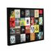 Wrought Studio™ Death Skulls - Picture Frame Graphic Art Print on Canvas in Black/Gray/Red | 14 H x 18 W x 2 D in | Wayfair VKGL3608 27803018