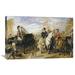 Global Gallery 'Queen Victoria & the Duke of Wellington' by Sir Edwin Landseer Painting Print on Wrapped Canvas in White | Wayfair